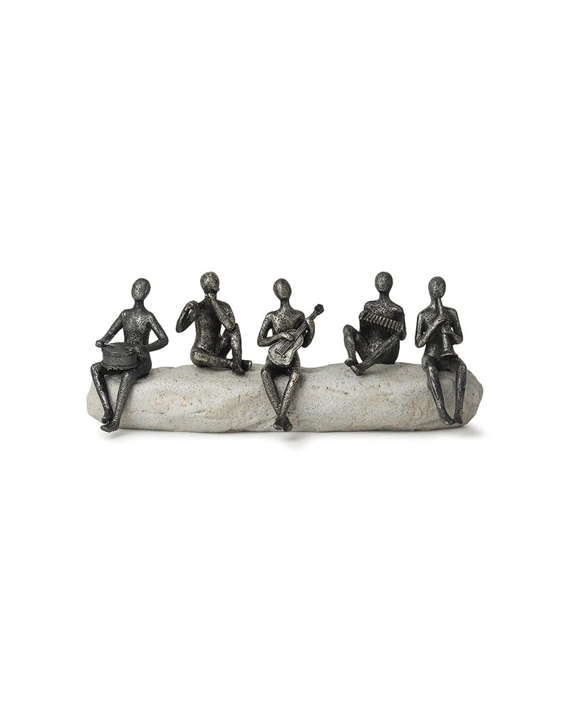 Polypropylene Musician Figurines for Home Decor and Wedding Gifts