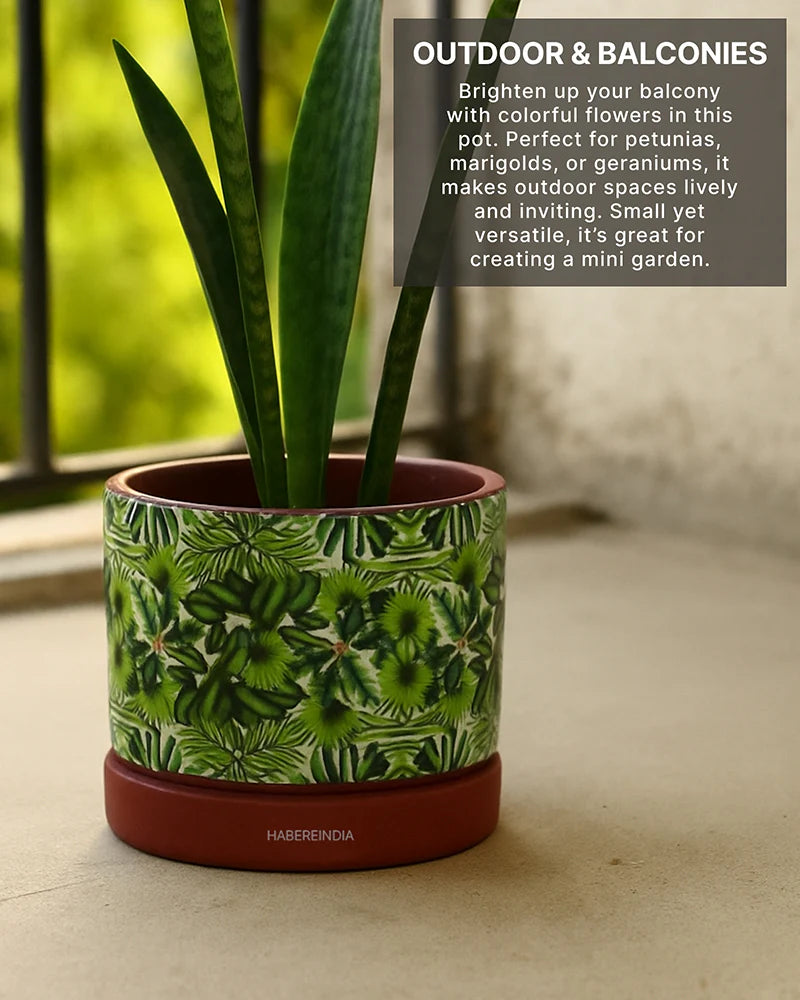 Handcrafted Flower Pot for Garden and Indoor Corners