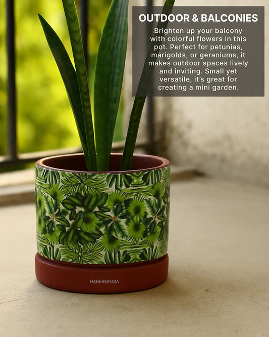 Handcrafted Flower Pot for Garden and Indoor Corners