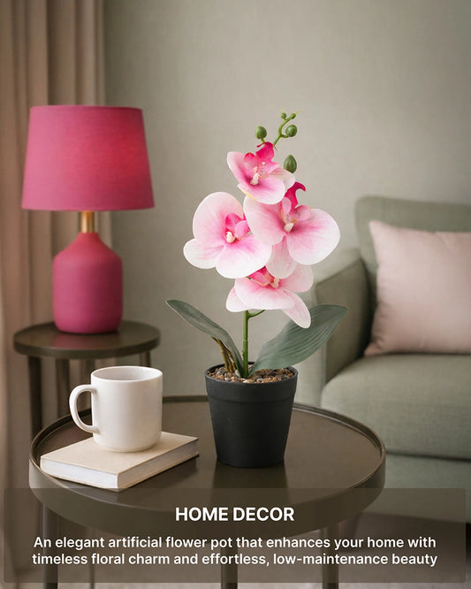 Artificial Flowers with Pot Indoor Decorative Flower Plant