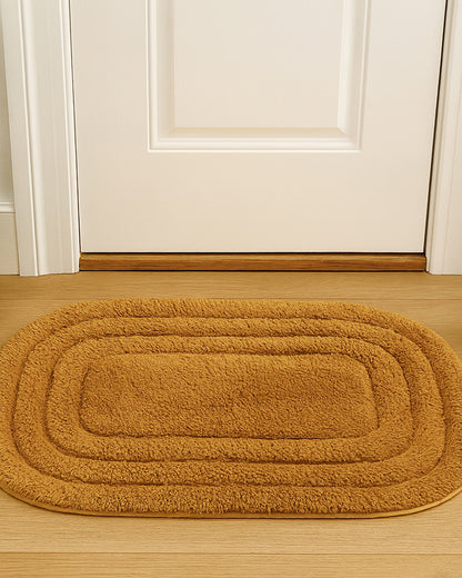 Premium Cotton Door Mat with Anti Skid Backing for Bathroom and Doorway Use