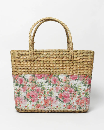 Panier en jonc de mer