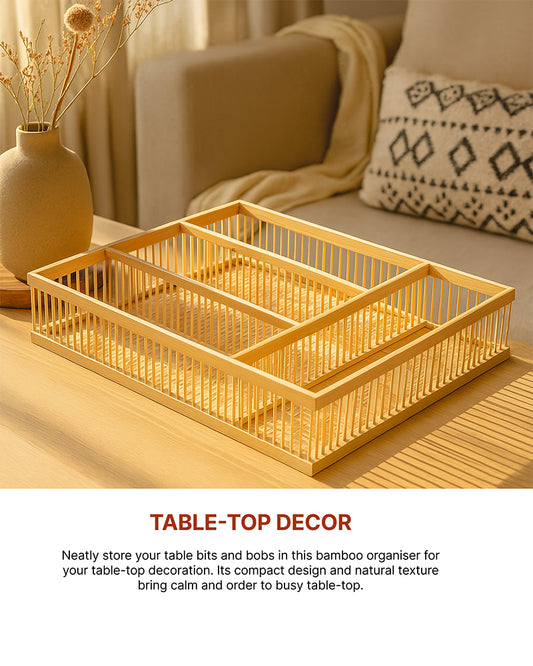 Wardrobe Organizer For Storage | Wicker Bathroom Organiser | File Storage Organizer