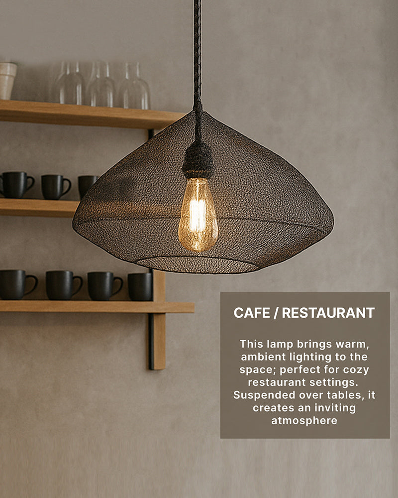 Ceiling Hanging Lamp for Living Room and Natural Home Decor