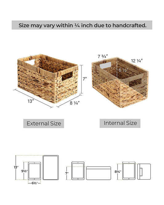 Baskets For Organizing | Clothes Organizer | Shelf Basket