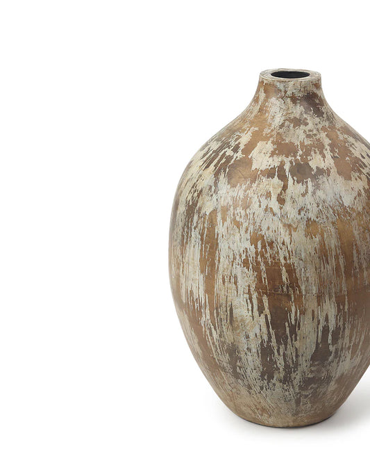 Natural Clay Terracotta Vase for Warm Home Tones