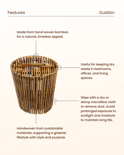 Rattan Organiser Basket for Kids Room, Toy Storage and Laundry Clothes