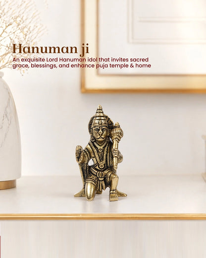 Hanuman Ji Murti in for Pooja Room, Daily Worship & Spiritual Gifting