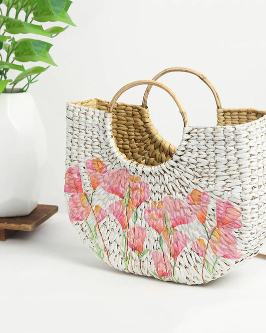 Handmade Beach Tote for Storage, Shopping & Beach Outings
