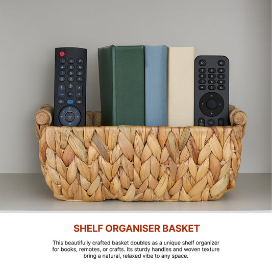 Basket For Storage | Storage Organiser for clothes | Wardrobe Organizer | Shelf Organiser Basket