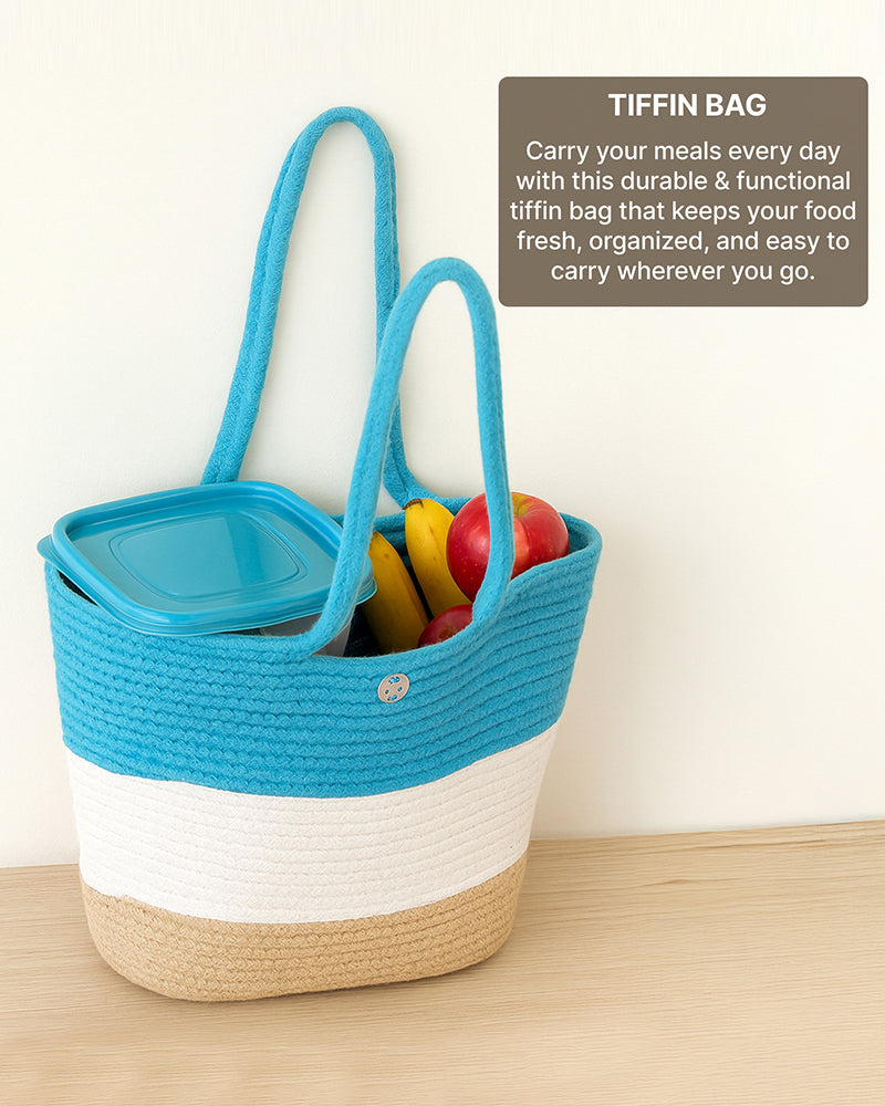 Jute Shopping Bag for Grocery, Market, and Daily Use