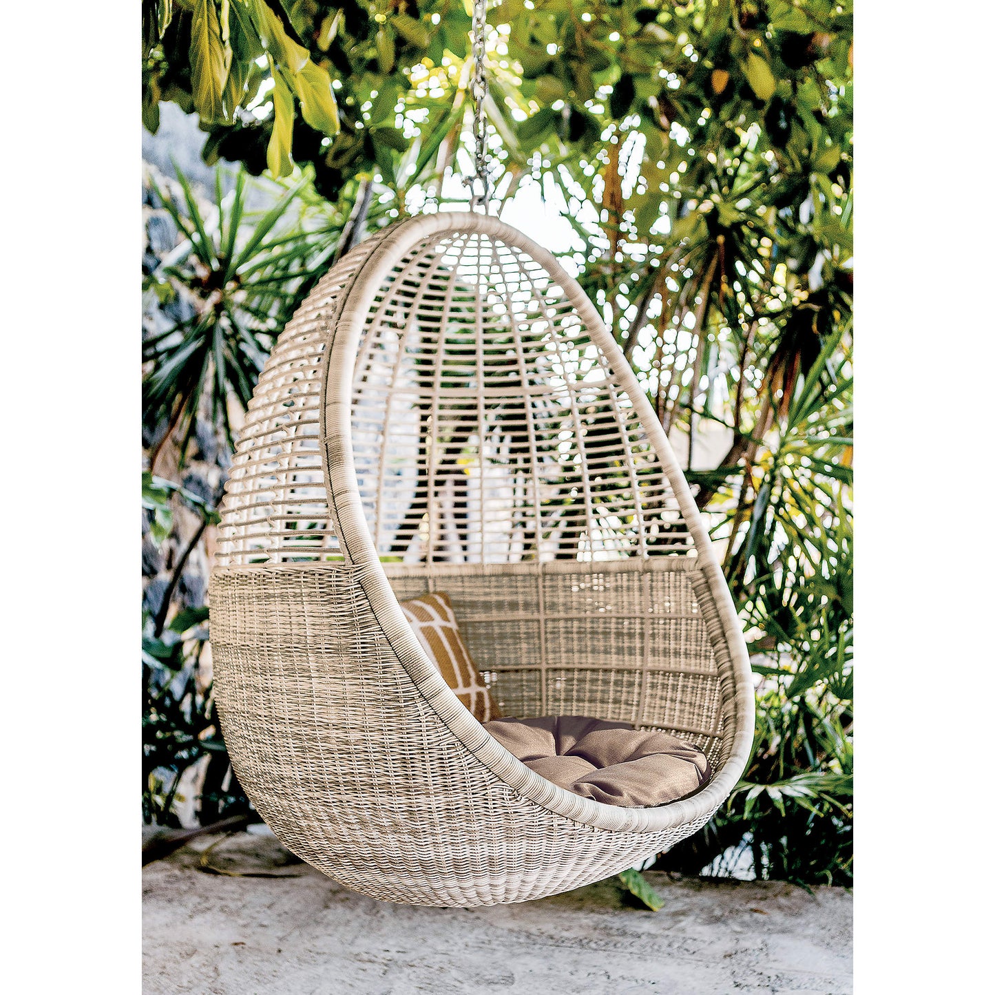 Egg Bamboo Swing | Rattan Swing | Cane Furniture