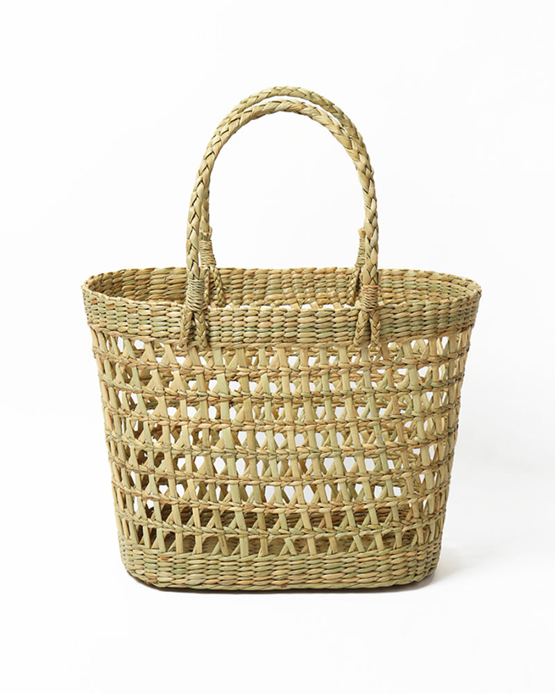 Panier en jonc de mer (Jali)