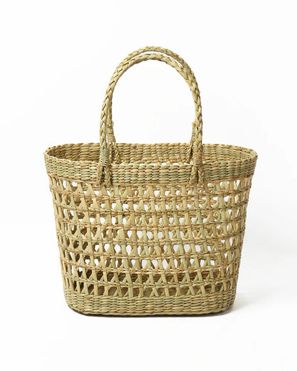 Panier en jonc de mer (Jali)