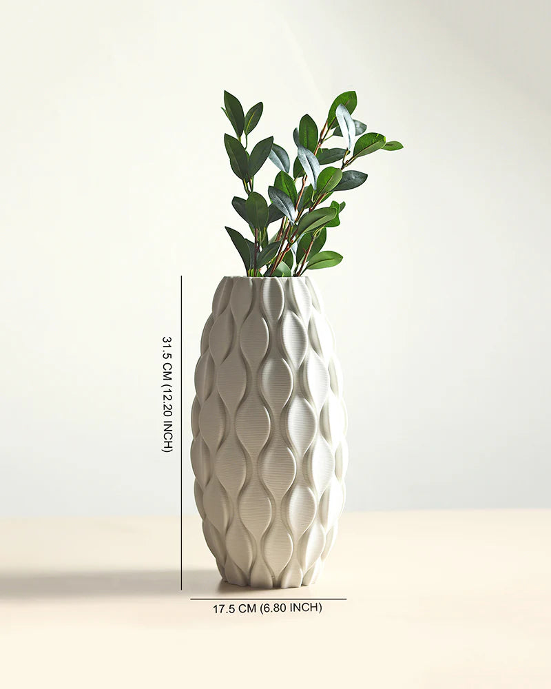 Ceramic Accent Vase for Entryway Console Tables