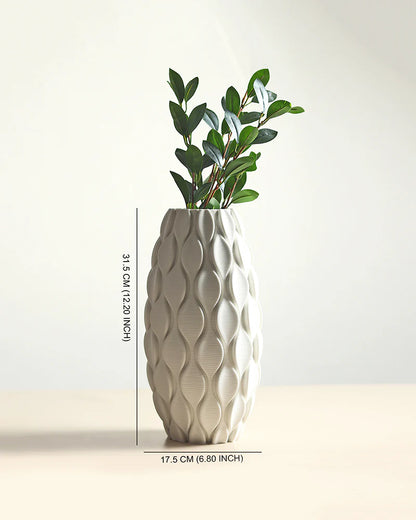 Ceramic Accent Vase for Entryway Console Tables