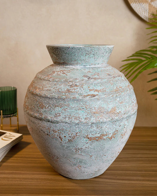 Bold Terracotta Vase for Artistic Home Displays