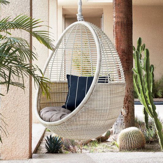 Egg Bamboo Swing | Rattan Swing | Cane Furniture