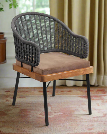 Comfortable Acacia Wood Chairs for Lounge and Home Decor