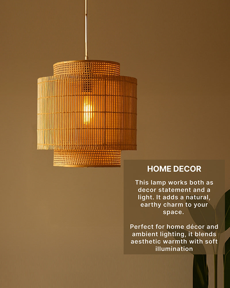 Stylish Hanging Lamp for Room Lighting and Cozy Ambience