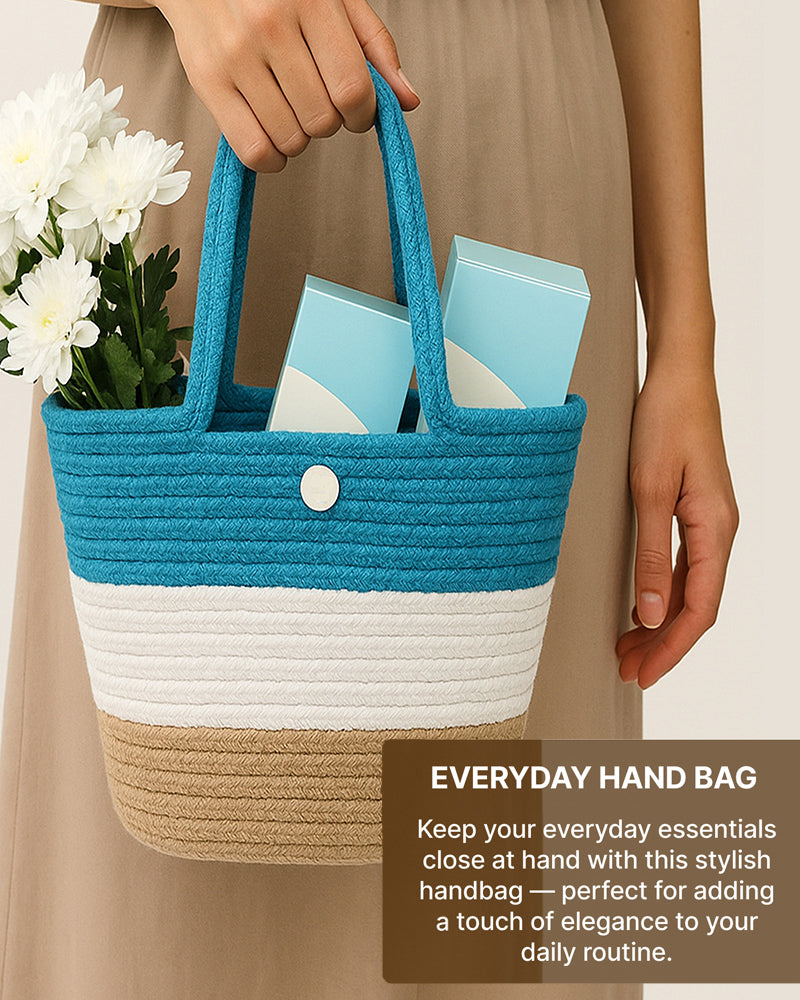 Jute Shopping Bag for Grocery, Market, and Daily Use