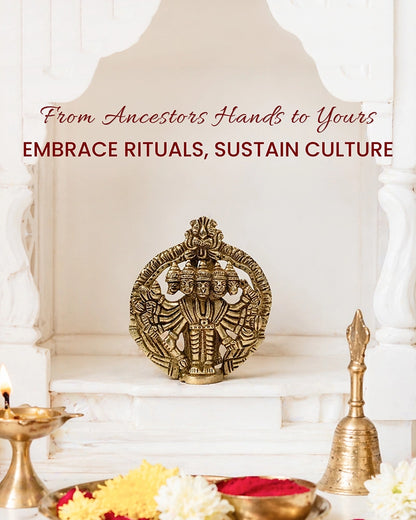 Panchmukhi Hanuman Ji Idol for Divine Protection, Pooja Items & Gifting
