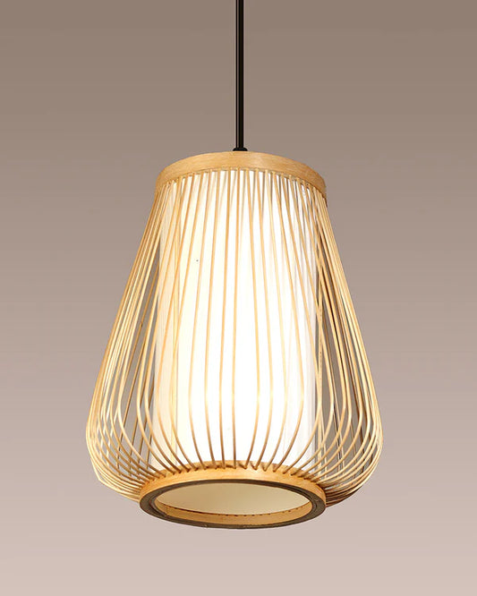 Stylish Bamboo Ceiling Light for Hall and Corridor