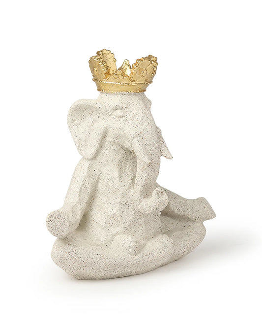 Polypropylene Elephant Figurine for Home Decor, Office, and Gifting