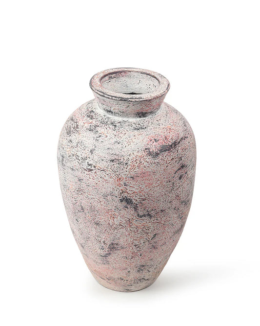 Antique Finish Terracotta Vase for Old World Charm