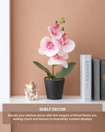 Artificial Flowers with Pot Indoor Decorative Flower Plant