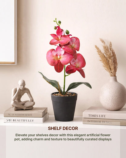 Decorative Artificial Flower Pot for Living Room Table Decoration