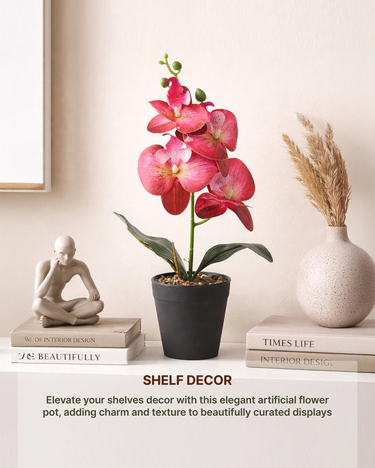 Decorative Artificial Flower Pot for Living Room Table Decoration