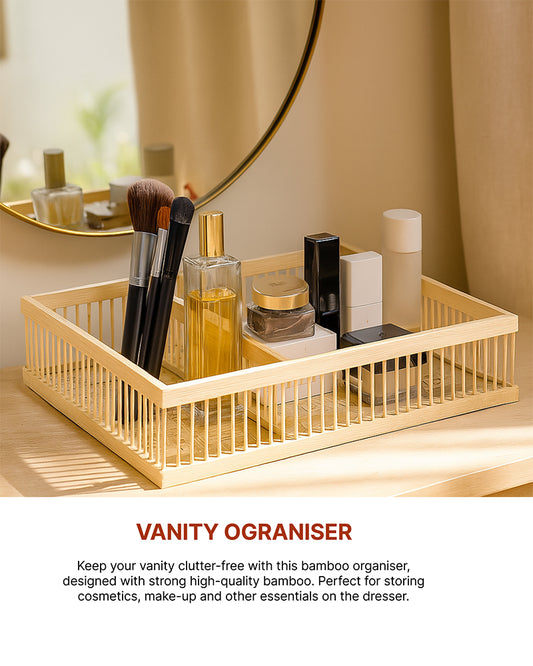 Wardrobe Organizer For Storage | Wicker Bathroom Organiser | File Storage Organizer