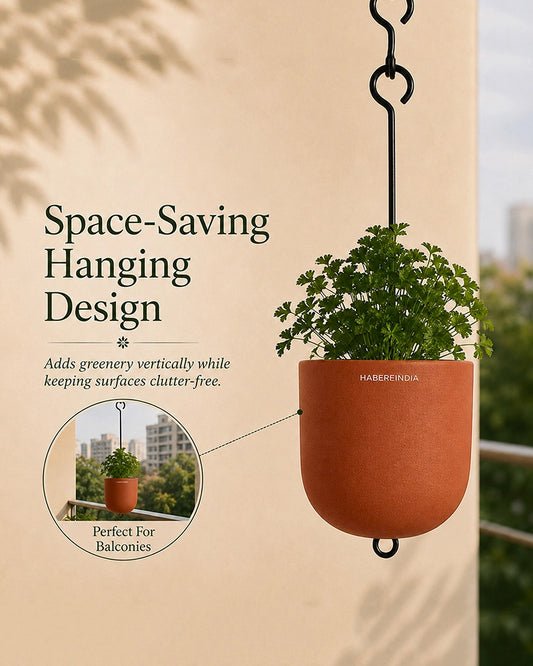 Decorative Flower Pot for Balcony Stand Styling