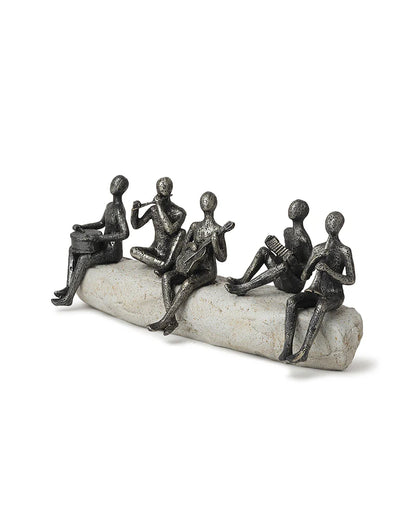 Polypropylene Musician Figurines for Home Decor and Wedding Gifts