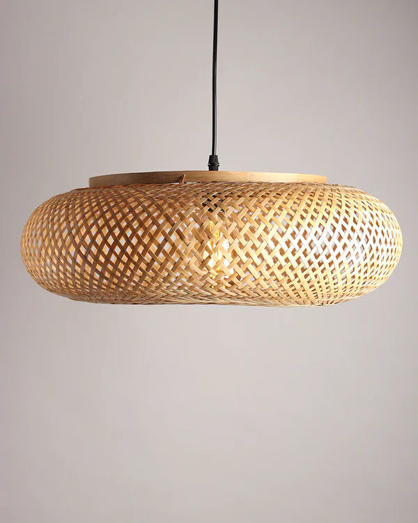 Boho Bamboo Pendant Lamp for Home Decor and Lounge