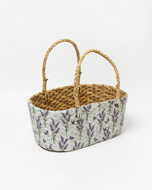 Panier à linge en jonc de mer