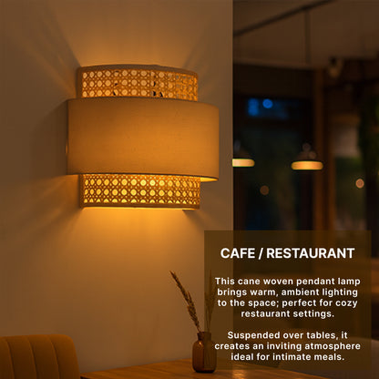 Wall Lamp | Bamboo Wall Lamp | Wall Mount Lights | Wall Lamps For Bedroom