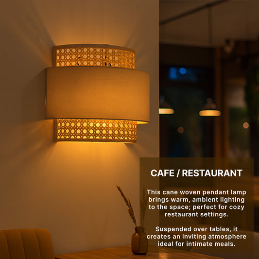 Wall Lamp | Bamboo Wall Lamp | Wall Mount Lights | Wall Lamps For Bedroom