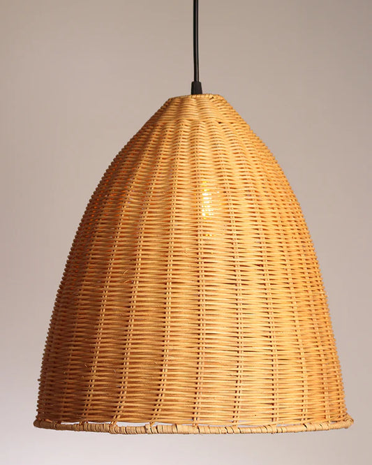 Modern Rattan Hanging Lamp for Bedroom and Study Room