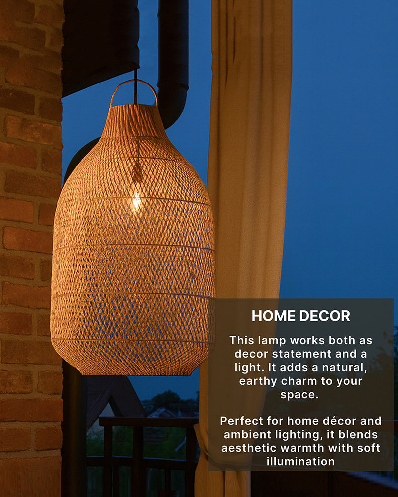 Warm Glow Hanging Lamp for Living Room and Relaxing Corners