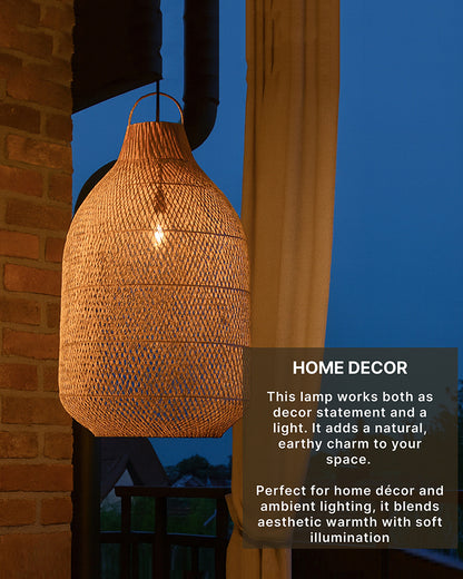 Warm Glow Hanging Lamp for Living Room and Relaxing Corners