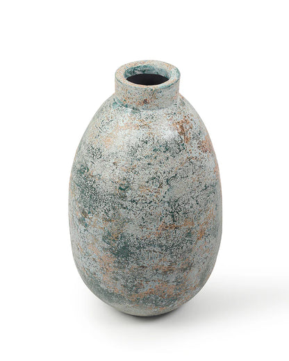 Compact Terracotta Vase for Small Space Styling