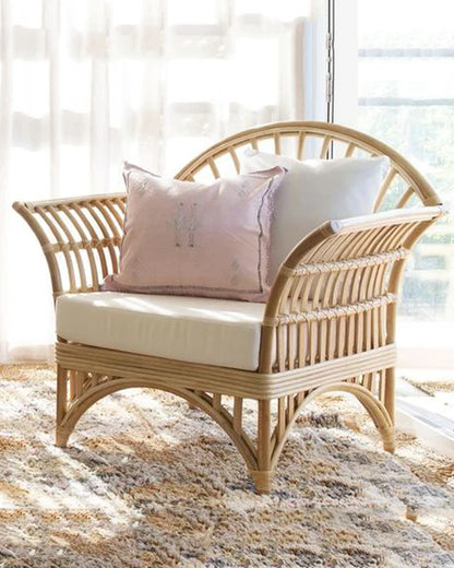 Natural Bamboo Lounge Chairs for Outdoor Relaxing Spaces