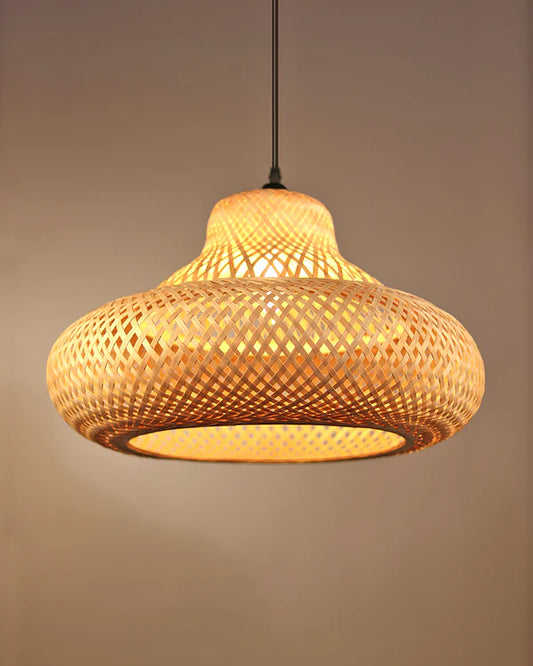 Artistic Bamboo Hanging Light for Home and Balcony