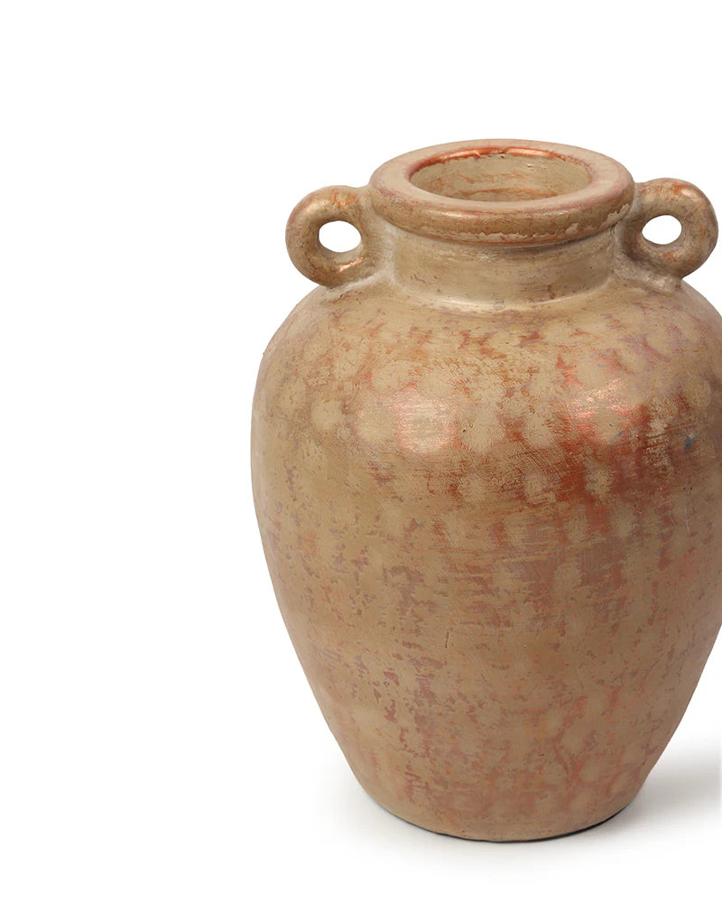 Tall Terracotta Vase for Rustic Home Accents