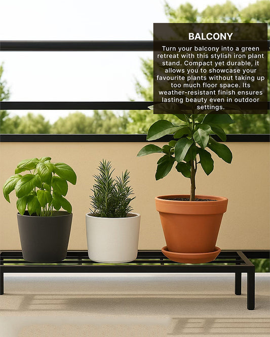 Plant Pot Stand | Garden Pot Stands for Indoor and Outdoor Use | Metal Plant Holder Stand