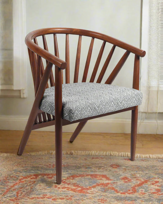 Durable Acacia Wood Chairs for Home and Balcony Use