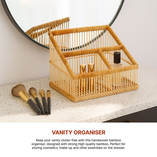 Wardrobe Organizer For Storage | File Storage Organizer | Wicker Bathroom Organiser
