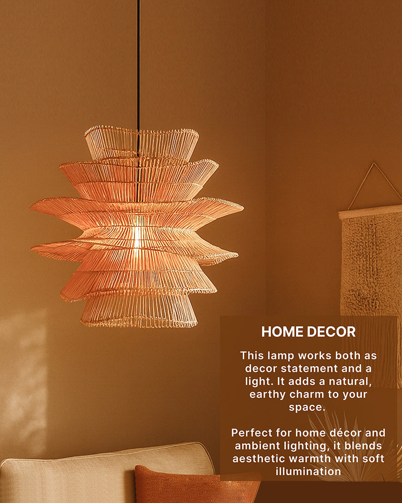 Ambient Ceiling Hanging Lamp for Bedroom and Stylish Interiors